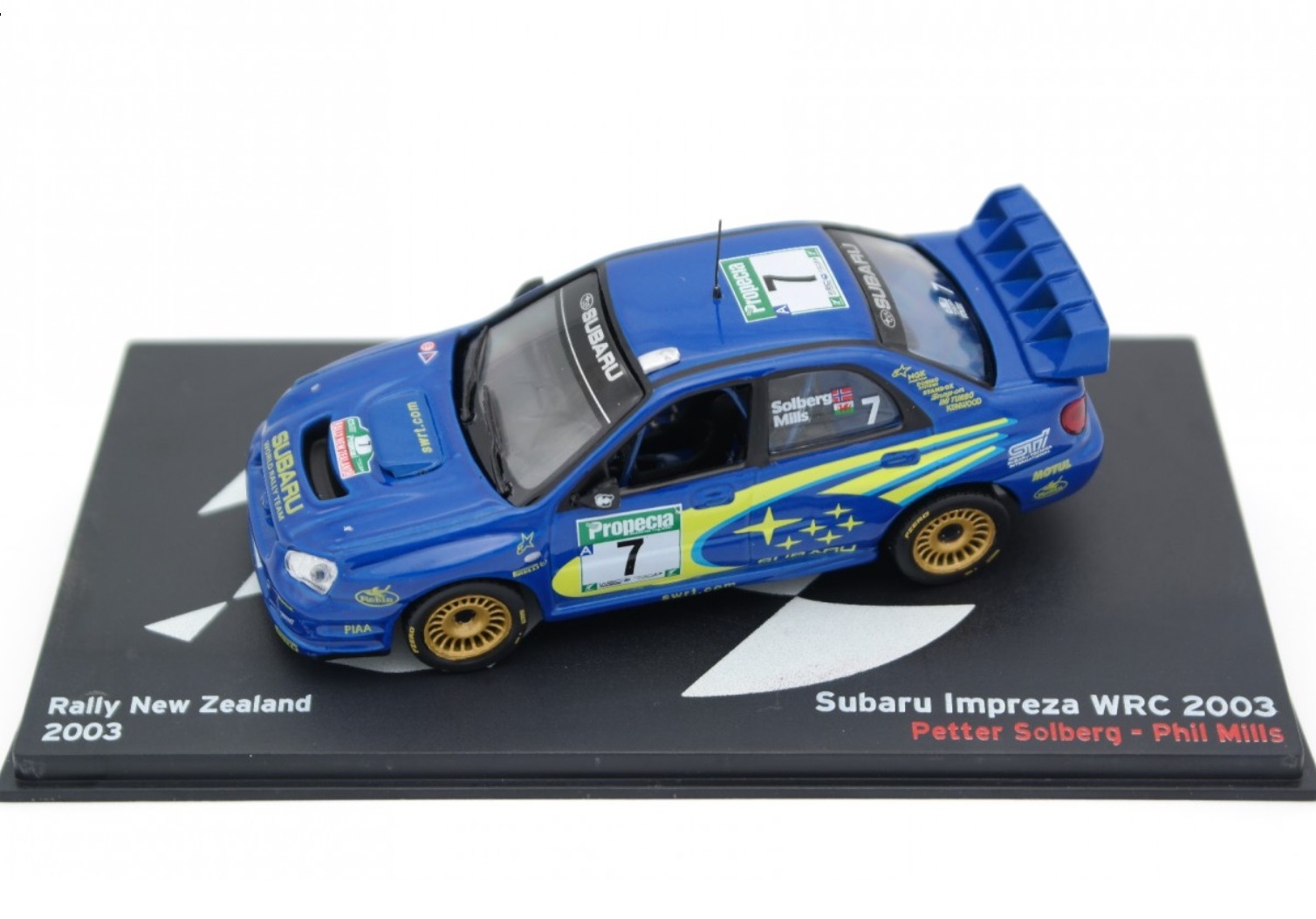 Subaru Impreza WRC -Rally New Zealand 2003/ P. Solberg