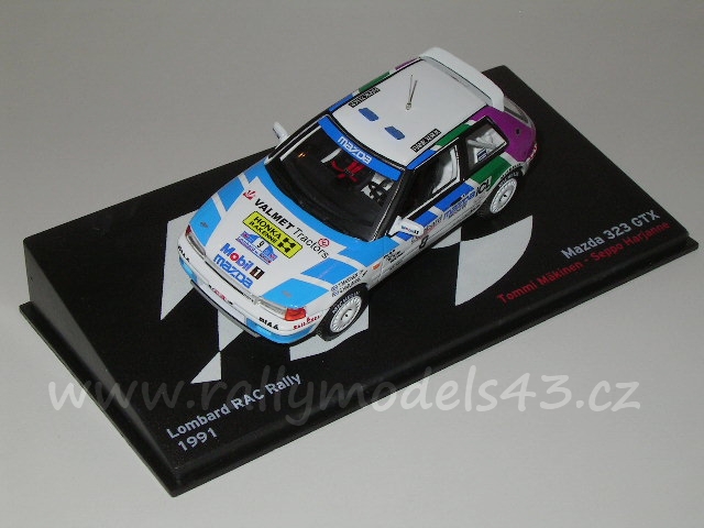Mazda 323 GTX - Lombard RAC Rally 1991/ T. Makinen