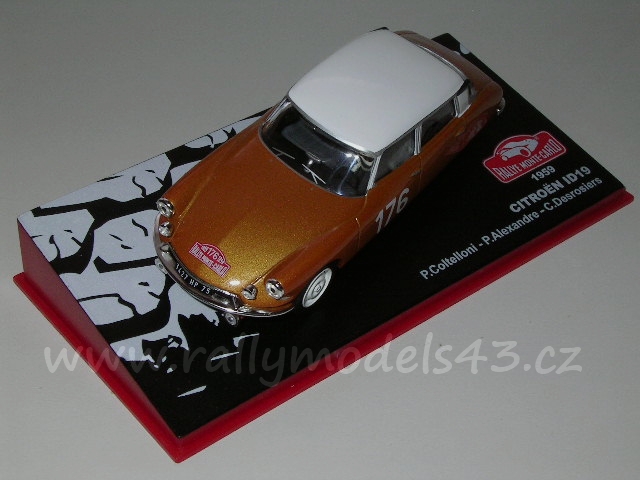 Citroen ID19 - Rally Monte Carlo 1959