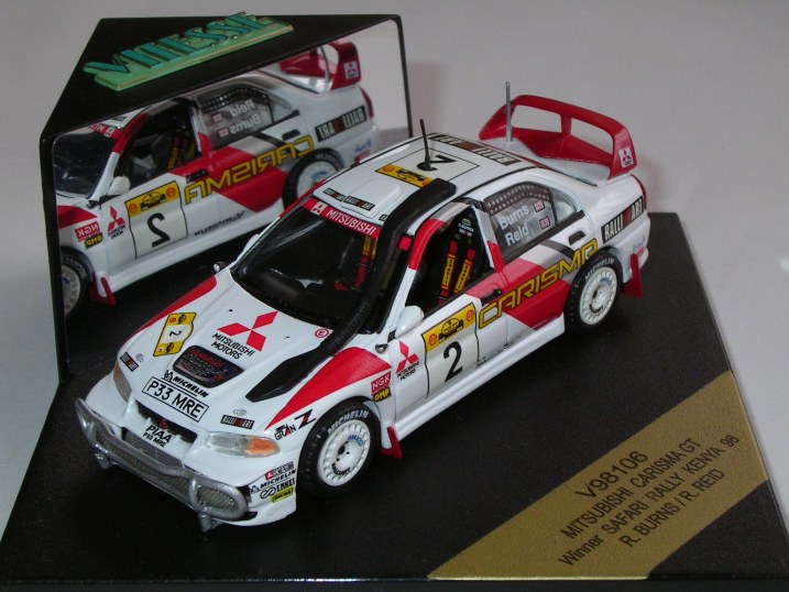 Mitsubishi Carisma GT - Winner Safari Rally Kenya 1998/ R. Burns