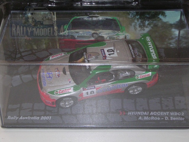 Hyundai Accent WRC - Australia Rally 2001/ A. McRae
