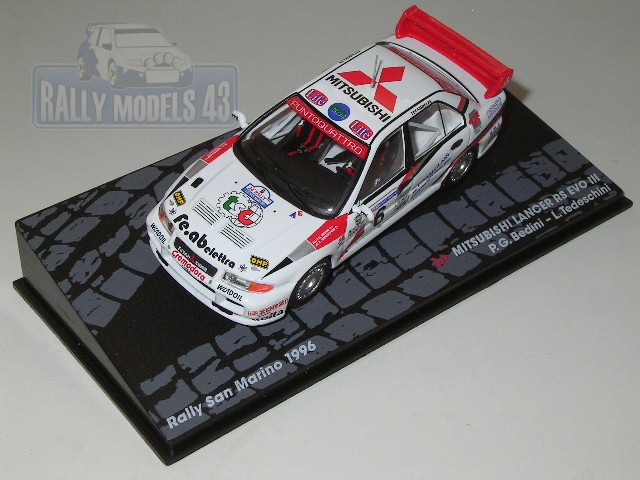 Mitsubishi Lancer Evo III - Rally San Marino 1996/ / P.G. Bedini