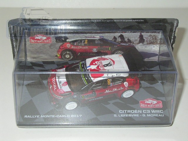 Citroen C3 WRC - Rally Monte Carlo 2017/ S. Lefebvre