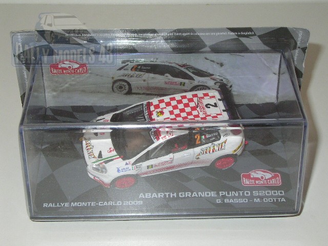 Fiat Abarth Grande Punto S2000 - Rally Monte Carlo 2009/ G. Basso