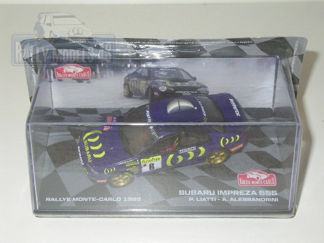Subaru Impreza 555 - Rally Monte Carlo 1995/ P. Liatti