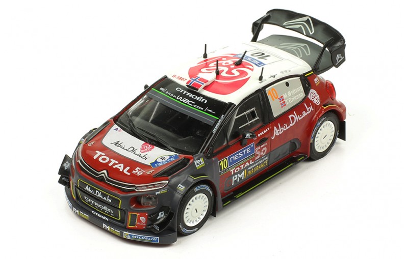 CITROËN C3 WRC/ M. Østberg T. Eriksen Rally Finland 2018