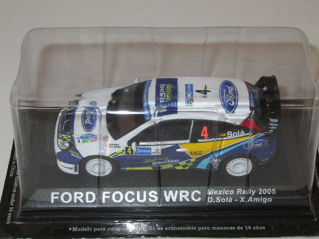 Ford Focus WRC - Mexico Rally 2005/ Solá