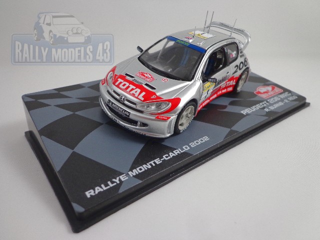 Peugeot 206 WRC - Rally Monte Carlo 2002/ R. Burns