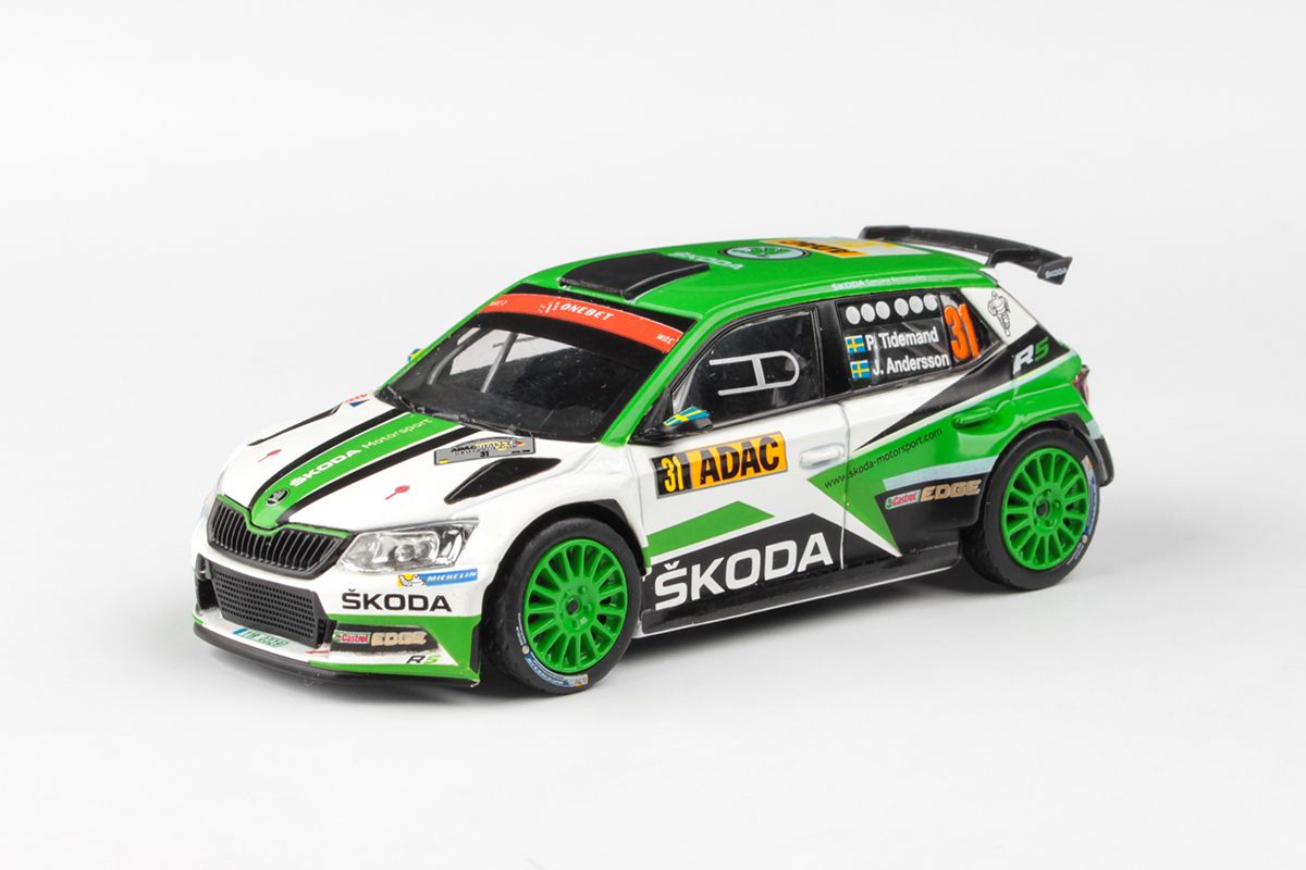 Škoda Fabia III R5 (2015) 1:43 - ADAC Rallye Deutschland 2017 #31 Tidemand 