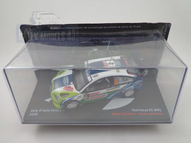 Ford Focus RS WRC - Rally Italia Sardegna 2006/ M. Hirvonen