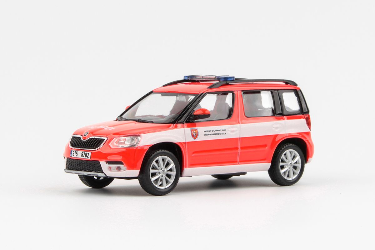 Škoda Yeti FL (2013) 1:43 - HZS Moravskoslezského Kraje