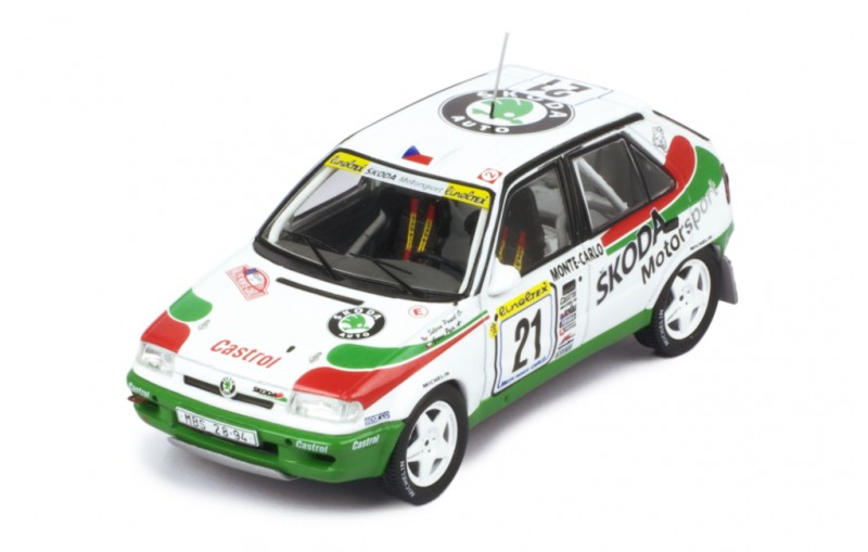 ŠKODA FELICIA KIT CAR #21 P.SIBERA - P.GROSS RALLYE MONTE-CARLO 1997