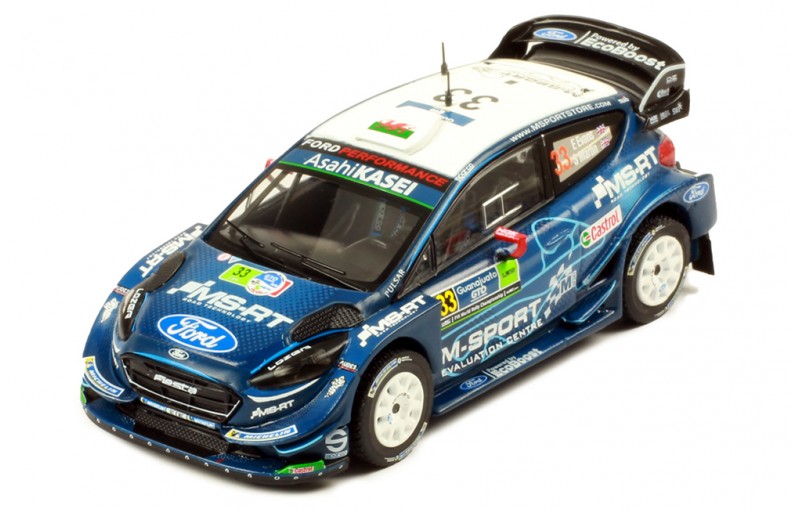 FORD FIESTA WRC #33 - E.EVANS -S. MART RALLY GUANAJUTO MEXICO 2019