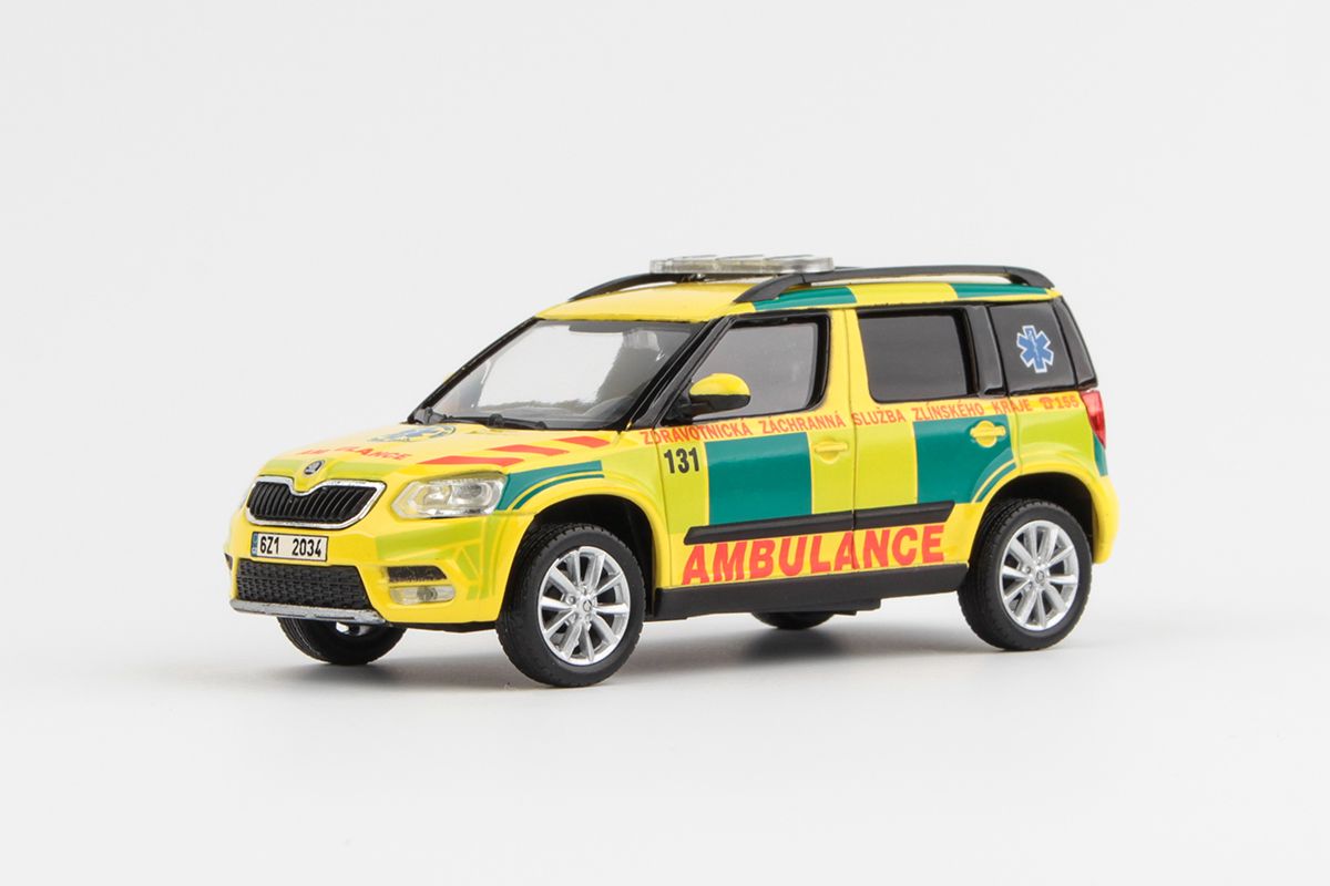 Škoda Yeti FL (2013) 1:43 - ZZS Zlínského Kraje 131