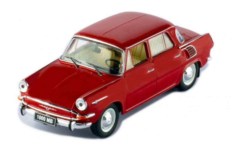 ŠKODA 1000 MB 1968 - červená