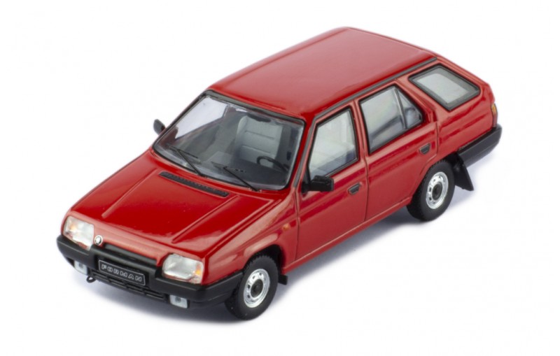ŠKODA FORMAN 1990 - červená