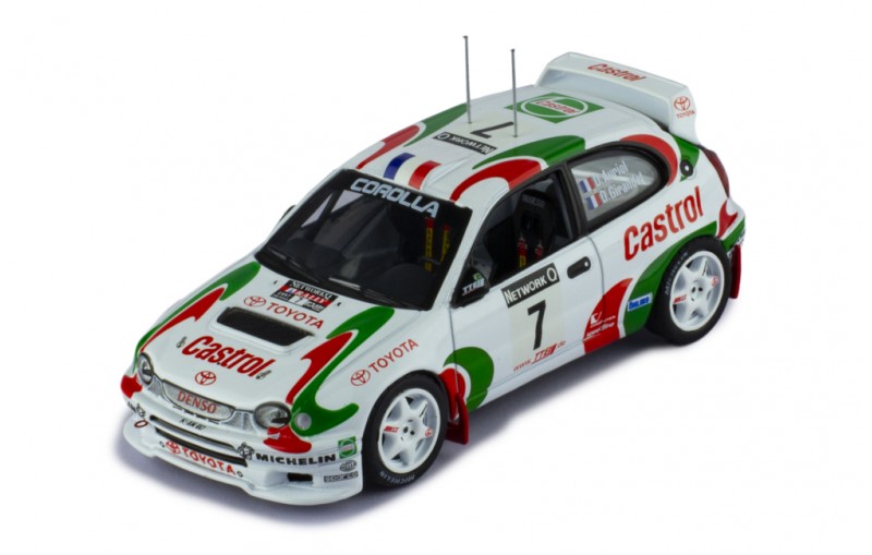 TOYOTA COROLLA WRC #7 D.AURIOL - D.GIRAUDET RAC RALLY 1997 (25TH A. EDITION)