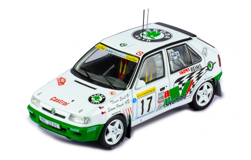 ŠKODA FELICIA KIT CAR #17 E.TRINER - P.STANC RALLYE MONTE-CARLO 1996