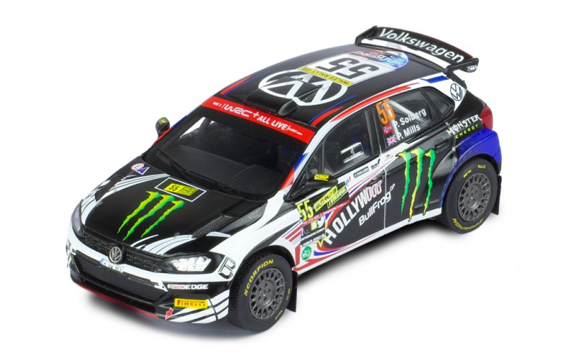 VOLKSWAGEN POLO GTI R5 #55 P.SOLBERG - P.MILLS WALES RALLY GB 2019