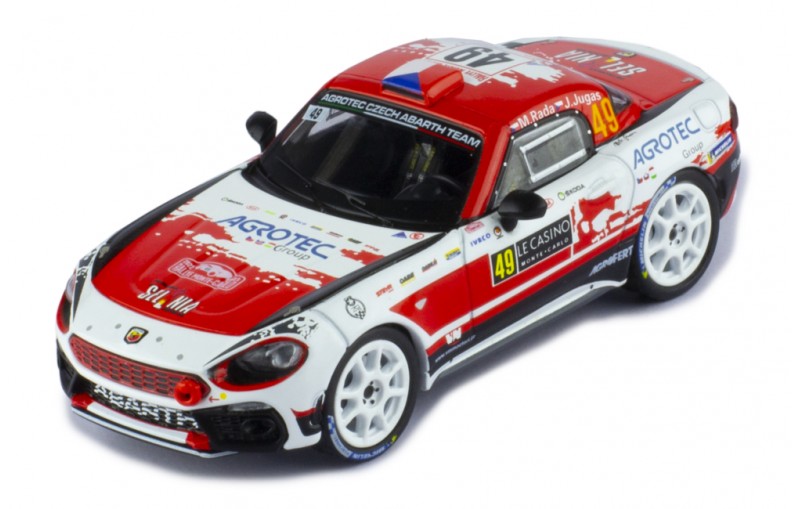 FIAT ABARTH 124 RGT #49 M.RADA - J.JUGAS RALLYE MONTE-CARLO 2022