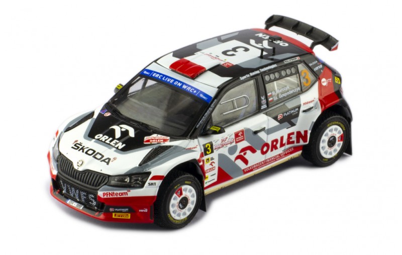 SKODA FABIA RALLY2 EVO #3 M.MARCZYK - S.GOSPODARCZYK RALLY POLAND 2022