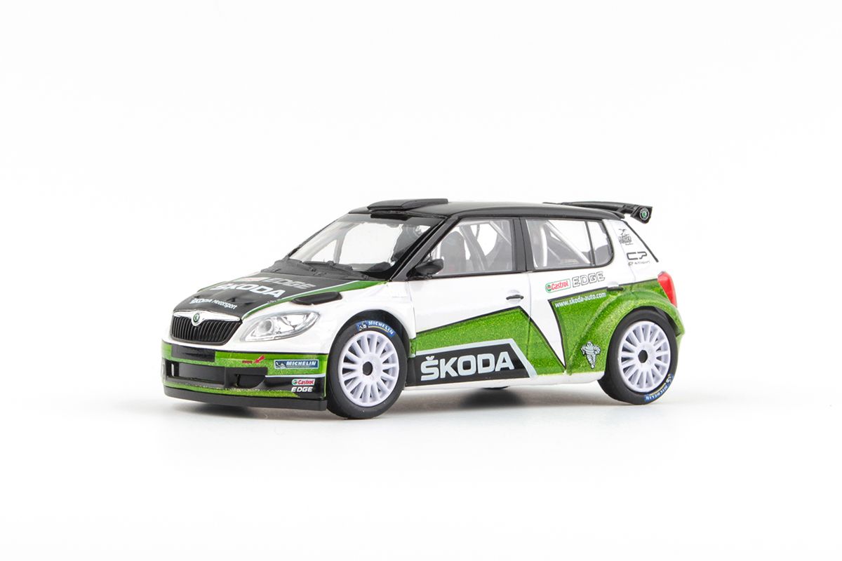 Škoda Fabia II FL S2000 (2010) 1:43 - Škoda Motorsport Design 2012(černá střecha
