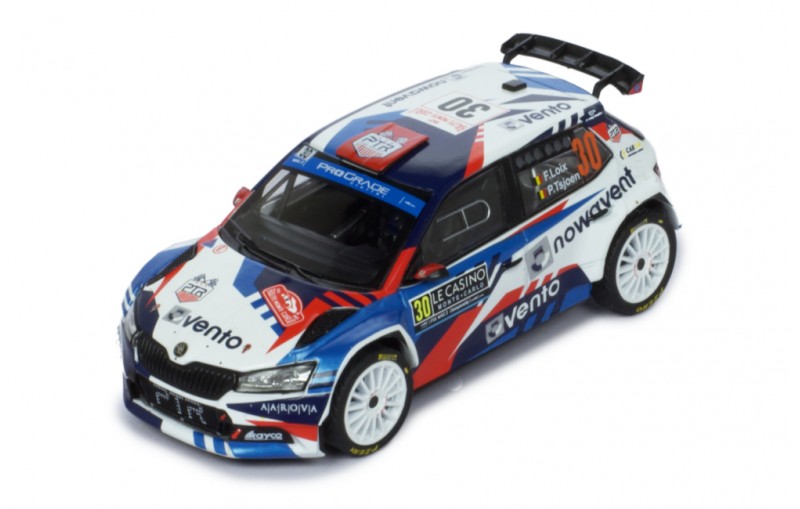 ŠKODA FABIA RALLY2 EVO #30 F.LOIX - P.TSJOEN RALLYE MONTE-CARLO 2022