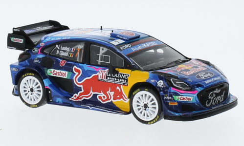 Ford Puma Rally1, No.7, Rally Monte Carlo 2023/ P.-L. Loubet