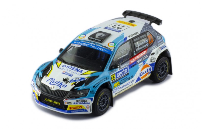 SKODA FABIA RALLY2 EVO #23 T.ASUNMAA - V.MANNISENMÄKI RALLY FINLAND 2022