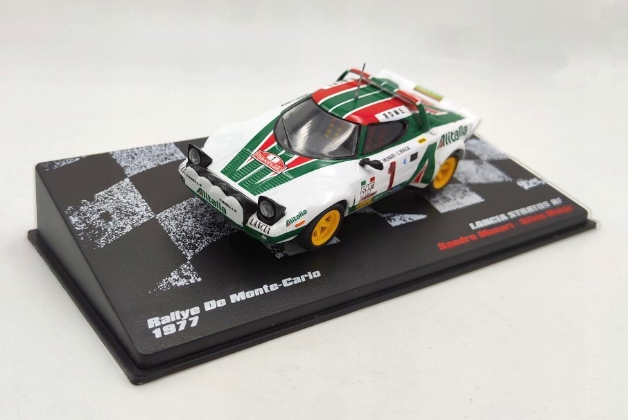 Lancia Stratos HF - Rally Monte Carlo 1977/ Sandro Munari