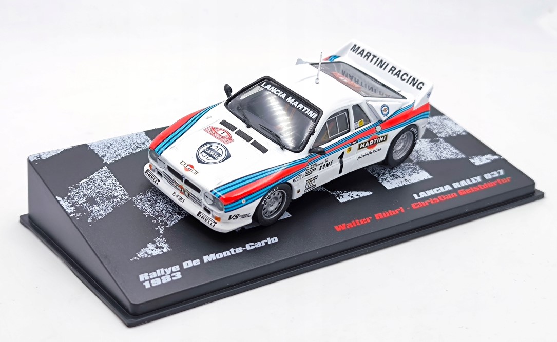 Lancia Rally 037 - Monte Carlo 1983/ W. Rohrl