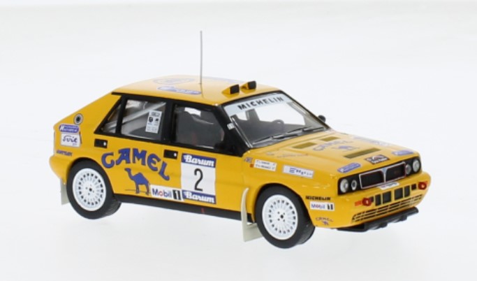 Lancia Delta Integrale 16V, No.2, Czech Barum Rally 1990/ A.Ferjancz