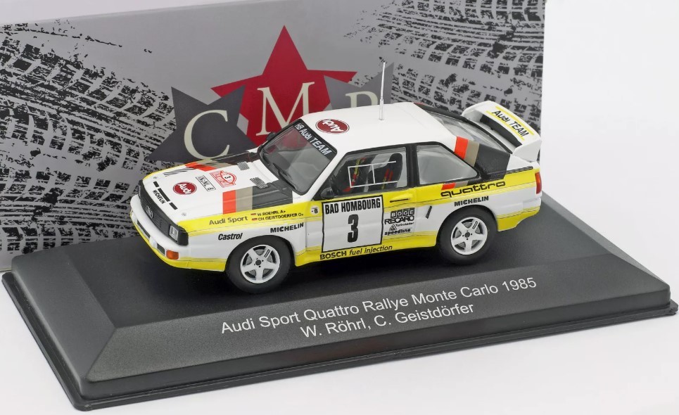 Audi Sport Quattro - Rallye Monte Carlo 1985/ W. Rohrl