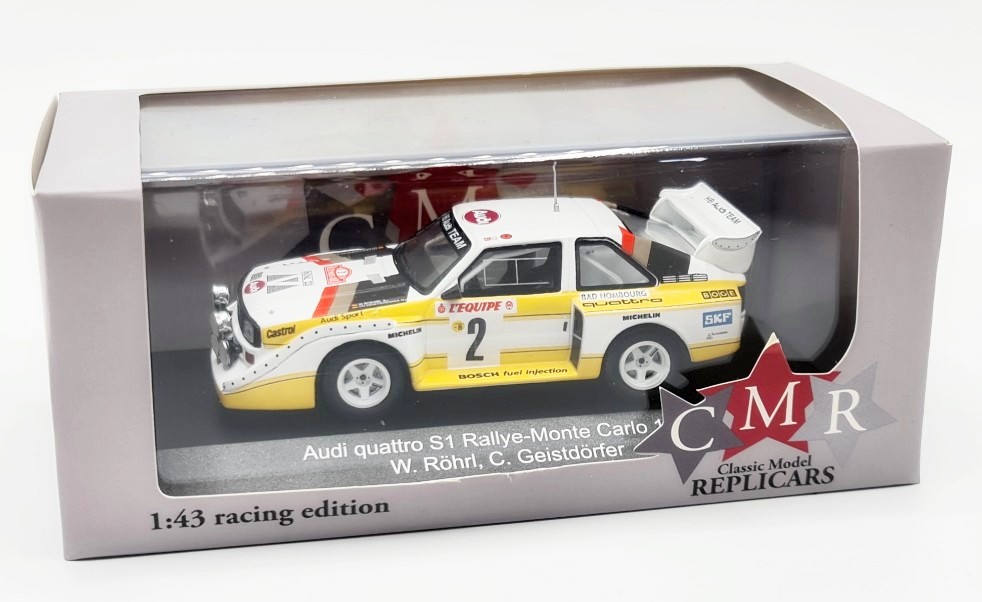 Audi Quattro S1 - Rallye Monte Carlo 1986/ W. Rohrl (with additional lights)