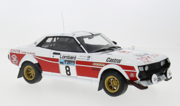 1/18  Toyota Celica 2000 GT #8 H.Mikkola - RAC Rally 1977