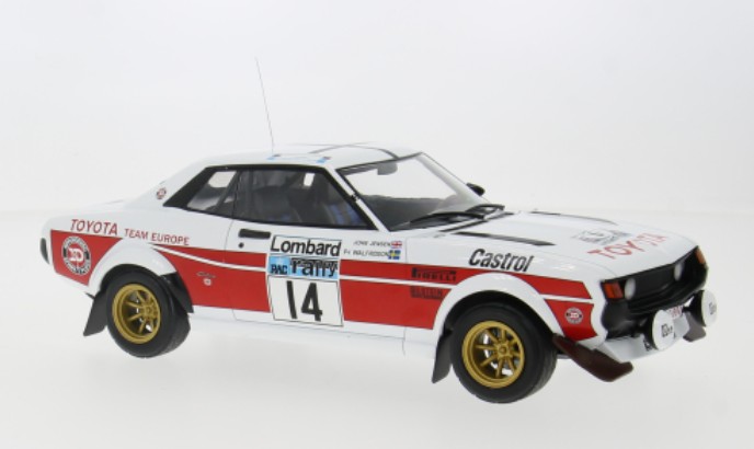 1/18  Toyota Celica 2000 GT #14 P-I.Walfridson - RAC Rally 1977