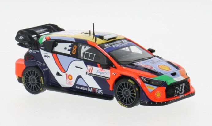Hyundai i20 N Rally1, No.8, Rally Croatia, 2024/ O.Tanak