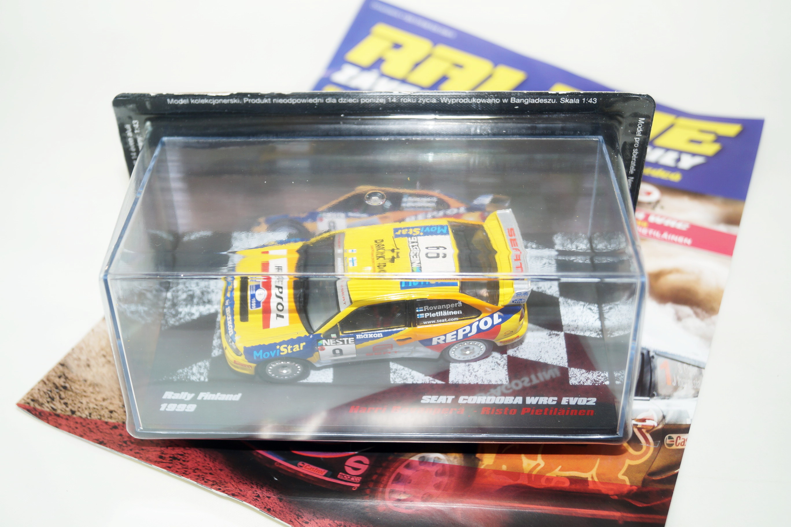 Seat Cordoba WRC - Rally Finland 1999/ H. Rovanpera