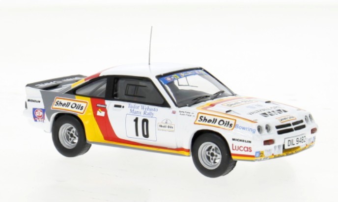 Opel Manta 400 #10, Rallye Manx 1985/ B.Fisher