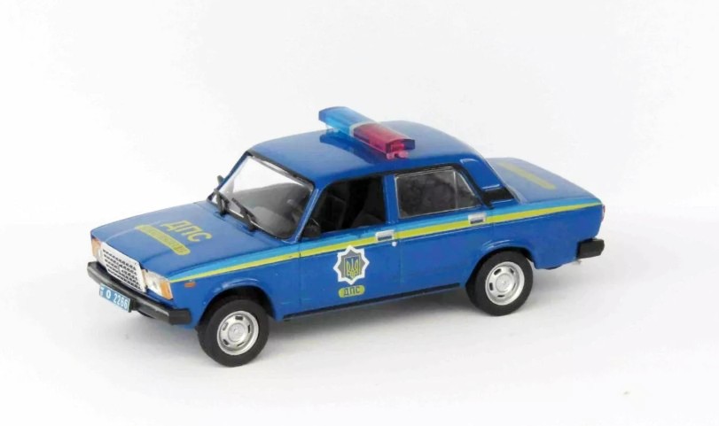 VAZ 2107 - Policie Ukrajina