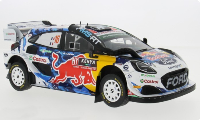 1/18  Ford Puma Rally 1 WRC #16 A.Fourmaux - Safari Rallye Kenia 2024