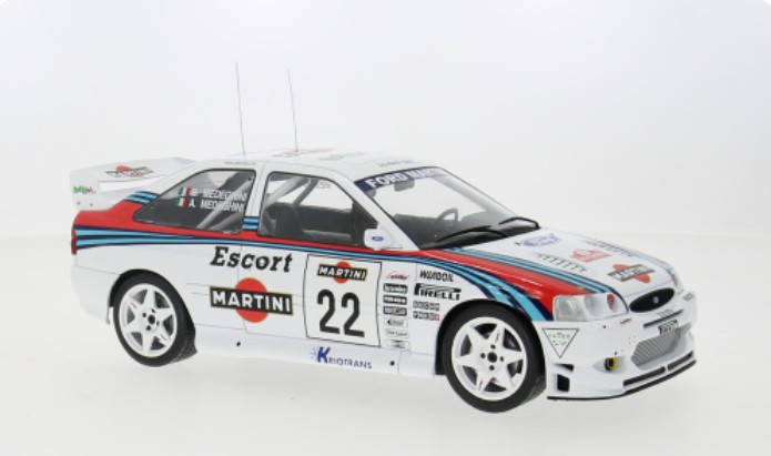 1/18  Ford Escort WRC #22 A.Medeghini - Rallye Sanremo 1998