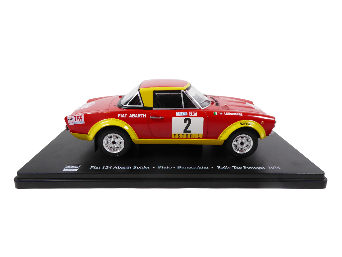 Fiat 124 Abarth Spider - Rally Portugal 1974/ Pinto