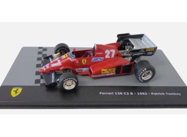 Ferrari 126 C2 B #27 Patrick Tambay 1983