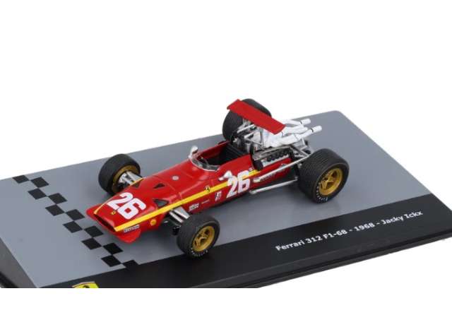 Ferrari 312 F1-68 #26 Jacky Ickx 1968