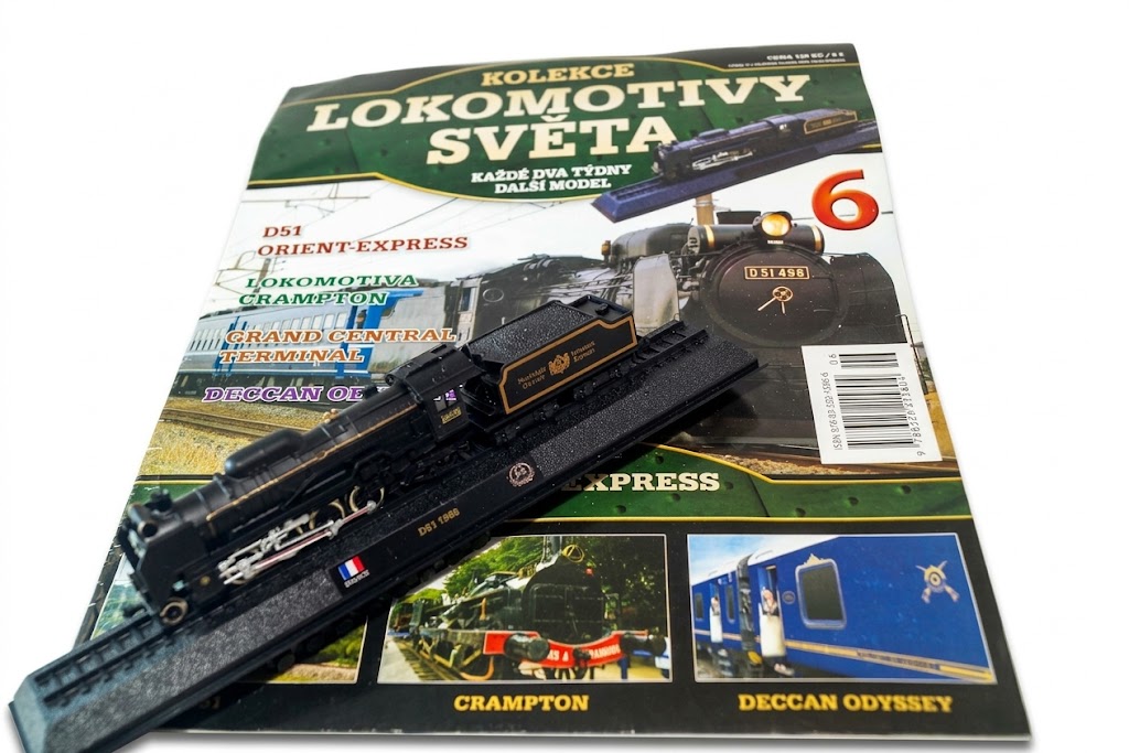 1/160 D51 Orient Expres - kolekce lokomotivy č.6