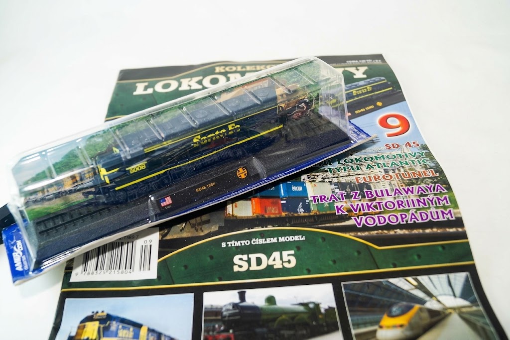 1/160 SD45 - kolekce lokomotivy č.6