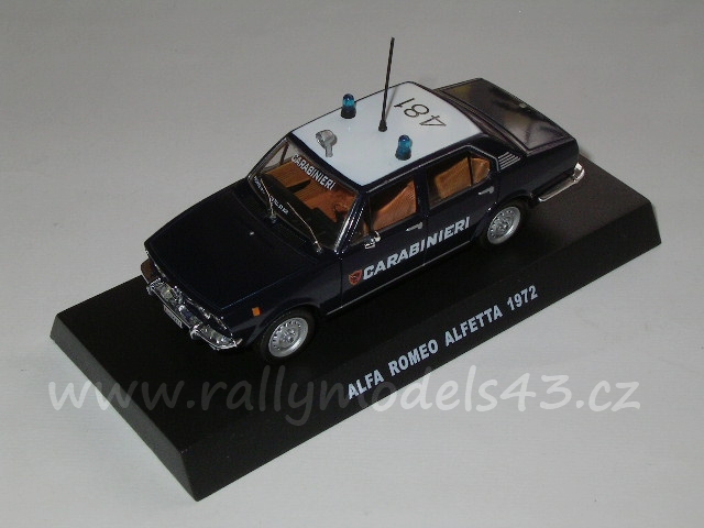 Alfa Romeo Alfetta - Carabinieri 1972