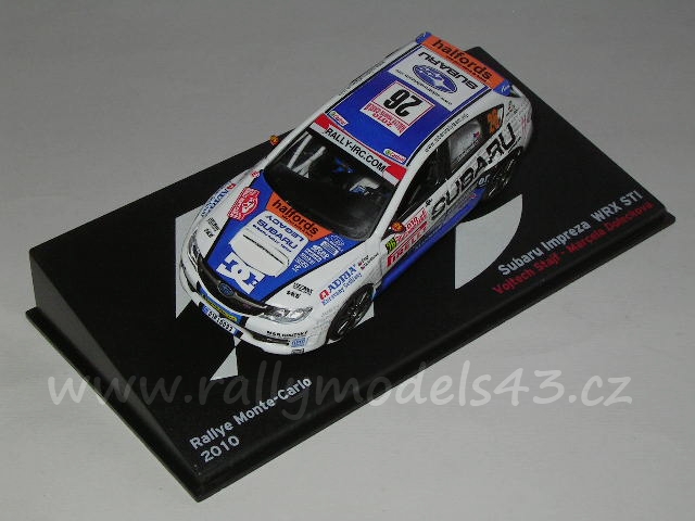 Subaru Impreza WRX -Rally Monte Carlo 2010/ V. Štajf